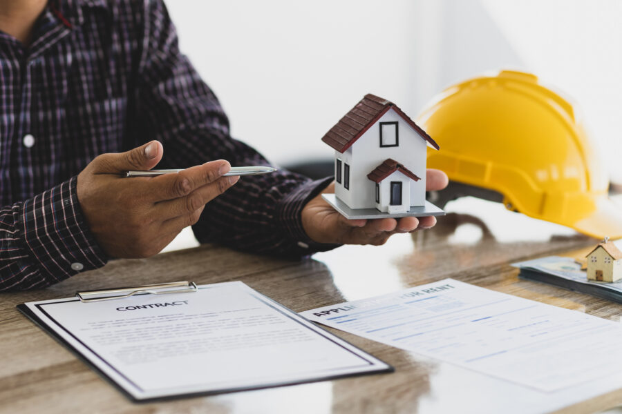 What We Do 4 Signing of contracts for construction contractors for housing projects.